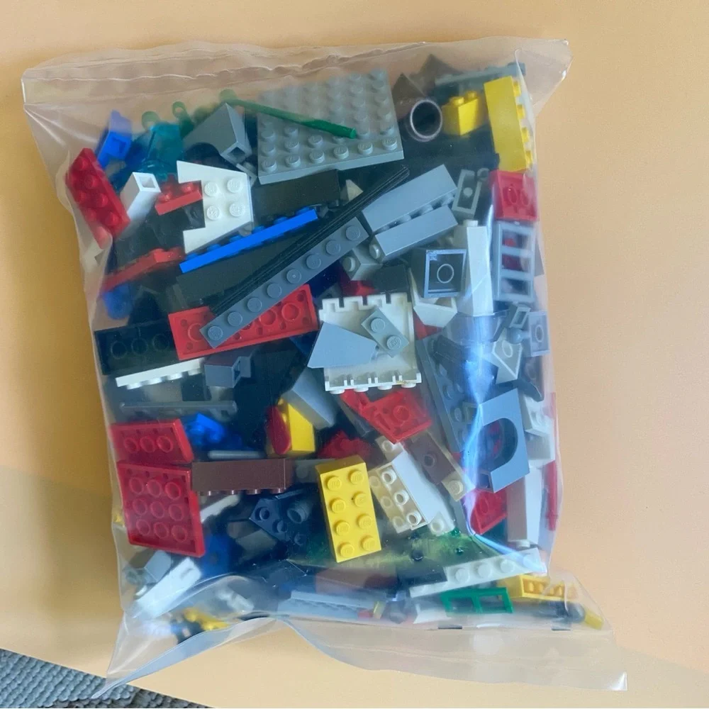 LEGOS Bulk Pieces Mixed Random Lot Over 1 lb. From Many Sets Mix Lot #1